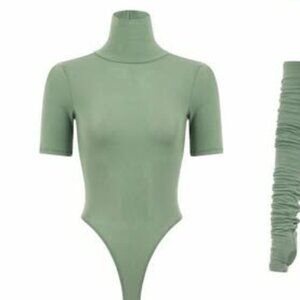 *ISO* Laina Rauma Deluxe Dance Class Superfine Jersey 3/4 Sleeve Bodysuit